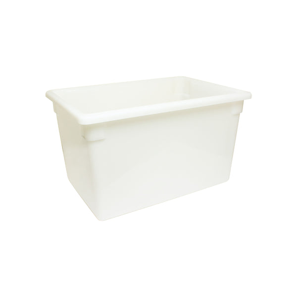 Thunder 18" x 26" x 12", 17 Gallon Food Storage Box, White Color, Polypropylene, NSF, Each