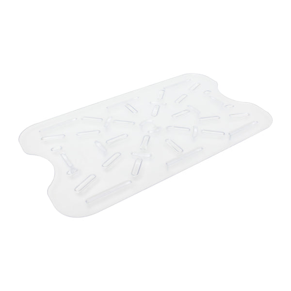 Thunder Drain Shelf Fits 12" x 18" Food Storage Box, Clear Color, Polycarbonate, NSF, Each