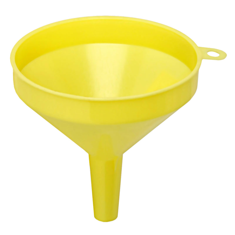 Thunder 12 oz, 5-1/4" Diameter x 4-7/8" Length and 0.6" Tube Diameter, Yellow Color Funnel, Polypropylene, Each