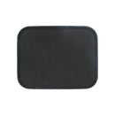 Thunder 14" x 18" Rectangular Servicing Tray, Black Color, Fiberglass, NSF, Each