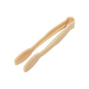 Thunder 6" x 1-5/8" x 1", Flat Grip Tong, Beige Color, Polycarbonate, One-Piece, NSF, Each