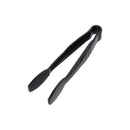 Thunder 6" x 1-5/8" x 1", Flat Grip Tong, Black Color, Polycarbonate, One-Piece, NSF, Each