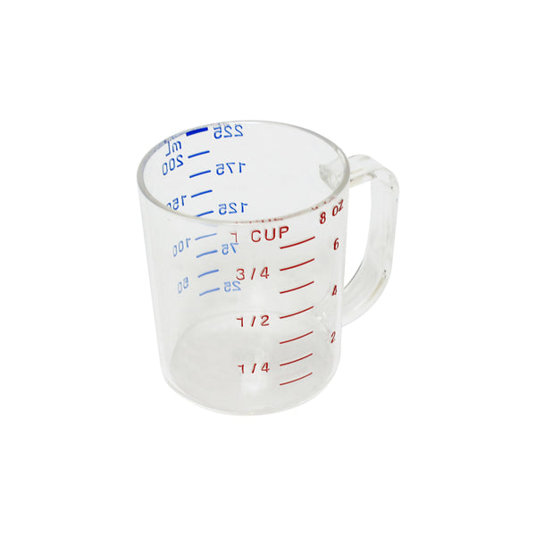 Thunder 0.25 Liter/1 Cup, Measuring Cup, Heavy Weight, Polycarbonate, NSF, Each