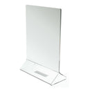 Thunder 5" x 7", Table Card Holder, Acrylic, 2mm Thickness, Each