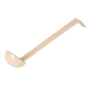 Thunder 1 oz, 13" x 2-3/8" x 2", Ladle, Beige Color, Polycarbonate, One-Piece Construction, NSF, Each