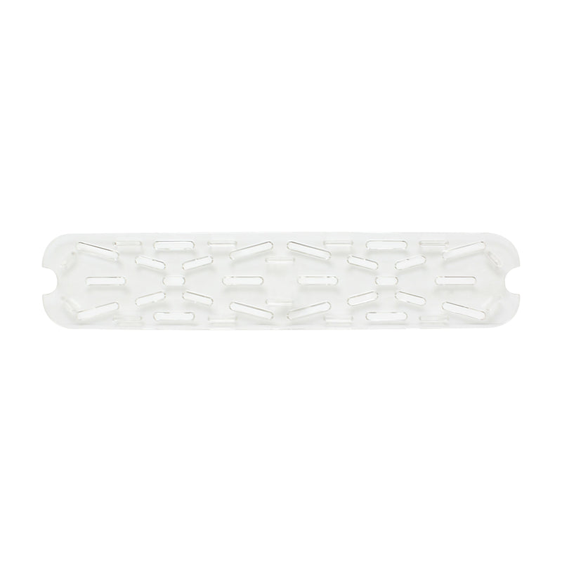 Thunder Drain Shelf for Full Size Pan, Clear Color, Polycarbonate, NSF, Each