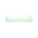 Thunder Full Size, 2-1/2" Deep, Food Pan, Clear Color, Polycarbonate, NSF, Each
