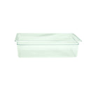 Thunder Full Size, 6" Deep, Food Pan, Clear Color, Polycarbonate, NSF, Each