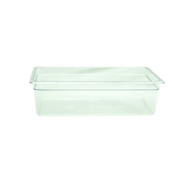 Thunder Full Size, 6" Deep, Food Pan, Clear Color, Polycarbonate, NSF, Each