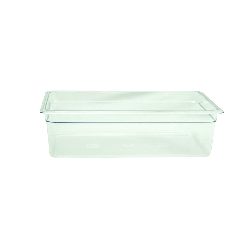 Thunder Full Size, 6" Deep, Food Pan, Clear Color, Polycarbonate, NSF, Each