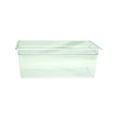 Thunder Full Size, 8" Deep, Food Pan, Clear Color, Polycarbonate, NSF, Each