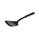 Thunder 12" x 3" x 1-1/2", Slotted Turner, High-Heat Nylon & Polypropylene Handle, Heat Resistant up to 410¡F, Black Color, Each
