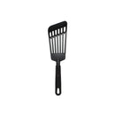 Thunder 12" x 3-1/7" x 1", Slotted Spatula, High-Heat Nylon & Polypropylene Handle, Heat Resistant up to 410¡F, Black Color, Each