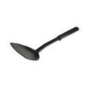 Thunder 12" x 4" x 2-1/4", Solid Turner, High-Heat Nylon & Polypropylene Handle, Heat Resistant up to 410¡F, Black Color, Each