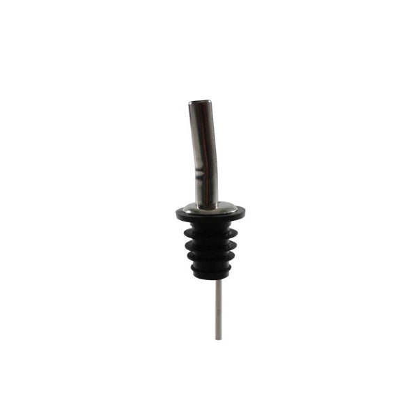 Thunder 4-2/3" X 1-1/6" X 1-1/6" Speed Jet Liquor Pourer, Extra Fast Flow, Stainless Steel, Color Coded, Fits Standard 750 ML Liquor Bottle, Dozen