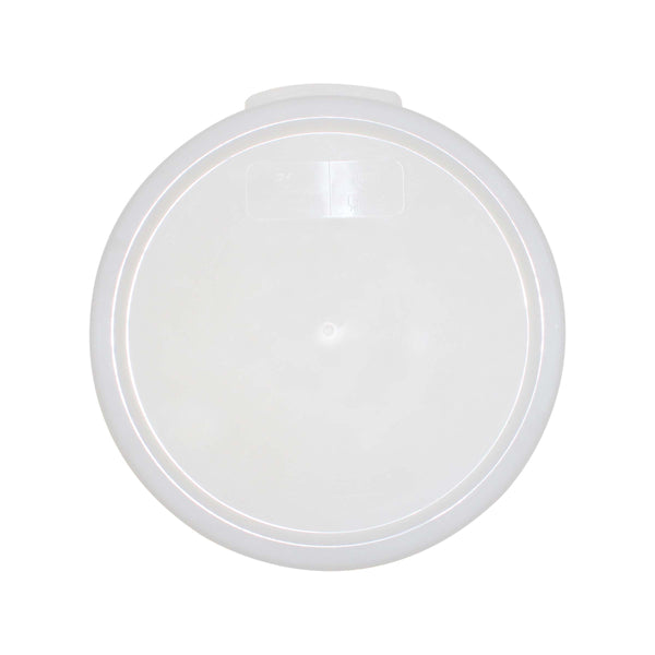 Thunder Cover, fits 1 qt, PLRFT301PP, Polypropylene, NSF, Each