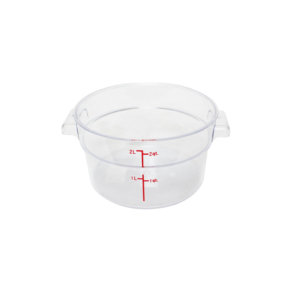 Thunder Cover, fits 2 qt, PLRFT302PC & 4 qt, PLRFT304PC, Polycarbonate, NSF, Each