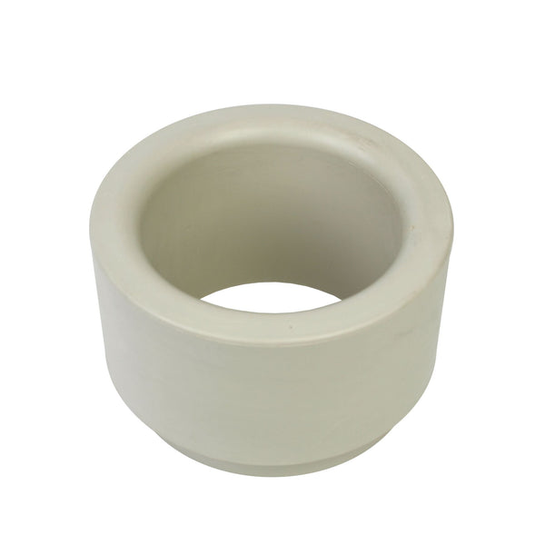 Thunder 6-1/2" Diameter x 4" Deep, Rubber Scrap Block, Rubber, Each