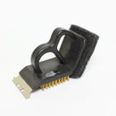 Thunder 7" x 3-1/2" x 4", Heavy-Duty Bristle with Scrubbing Pad and Blade, Polypropylene Body, Steel Bristle, Metal Blade and Pad, Each