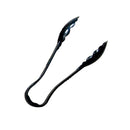 Thunder 6" x 2-1/4" x 1-1/4", Scallop Grip Tong, Black Color, Polycarbonate, One-Piece, NSF, Each