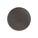 Thunder 11" Round Anti-Slip Tray with Rubber Lined Surface, Brown Color, Polypropylene with Rubber Sheet, NSF, Each