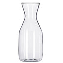 Thunder 1/2 Liter (17 oz) Traditional Carafe, Clear Color, Polycarbonate, Each