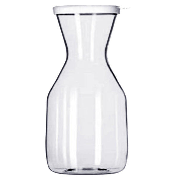 Thunder 1 Liter (34 oz) Traditional Carafe, Clear Color, Polycarbonate, Each
