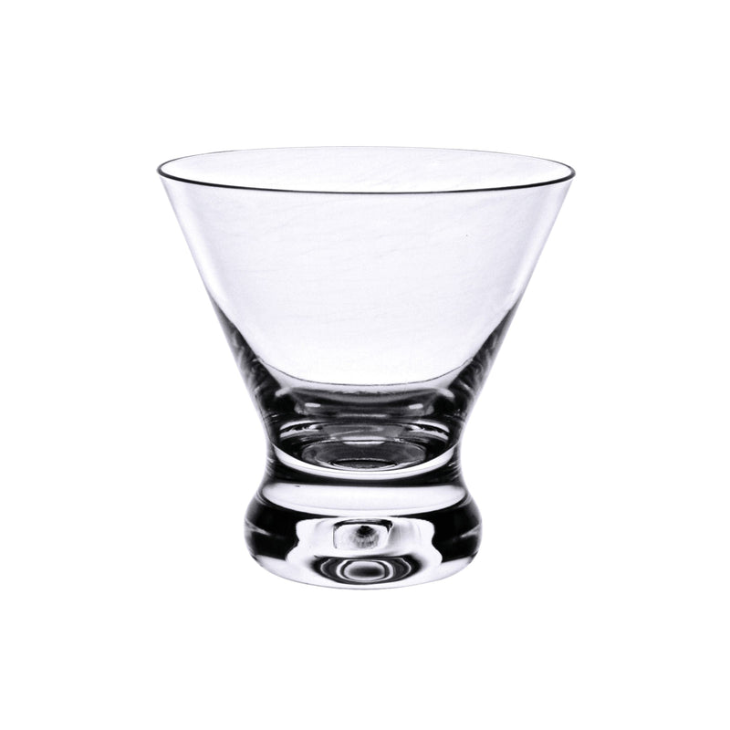 Thunder 8 oz Cocktail Glass, Clear Color, Polycarbonate, Heavy Base, Each