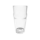 Thunder 16 oz English Pub Glass, Clear Color, Polycarbonate, Starburst Heavy Base, Each