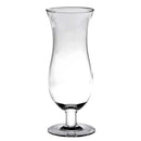 Thunder 16 oz Hurricane Glass, Clear Color, Polycarbonate, Stemware, Each
