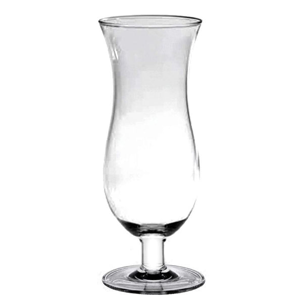 Thunder 16 oz Hurricane Glass, Clear Color, Polycarbonate, Stemware, Each