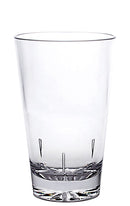 Thunder 16 oz Mixing Glass, Clear Color, Polycarbonate, Starburst Heavy Base, Each
