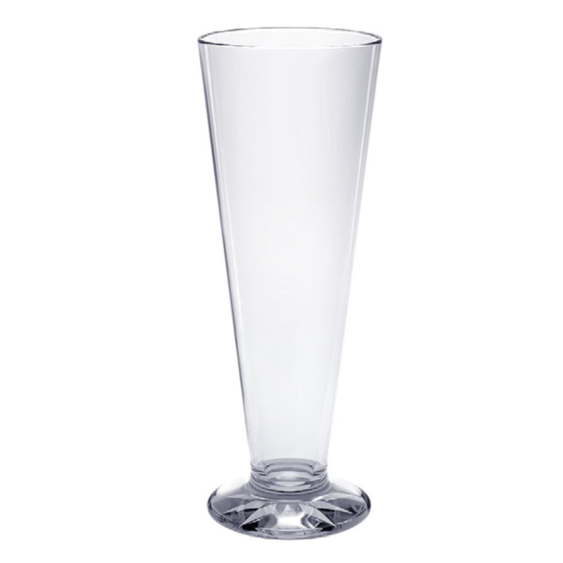 Thunder 13 oz Pilsner, Clear Color, Polycarbonate, Starburst Heavy Base, Each