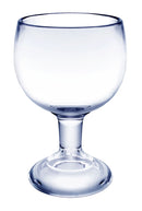 Thunder 24 oz Schooner, Clear Color, Polycarbonate, Stemware, Heavy Base, Each