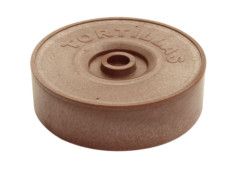 Thunder 8-1/2" Diameter x 2-3/8" Height with 8-1/2" Diameter x 2/3" Height Lid, and 3" Diameter Knob, Tortilla Warmer, Terra Cotta Color, Polypropylene with Fiber Glass, Each
