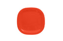 Thunder 8-1/4" x 8-1/4" Round Square Plate, Passion Red, Melamine, NSF, Each