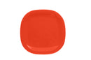 Thunder 14" x 14" Round Square Plate, Passion Red, Melamine, NSF, Each