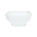 Thunder 14 oz, 4 3/4" x 4-3/4", 2-1/2" Deep, Round Square Bowl, Passion White, Melamine, NSF, Each