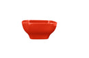 Thunder 20 oz, 5-1/2" x 5-1/2", 2-3/4" Deep, Round Square Bowl, Passion Red, Melamine, NSF, Each