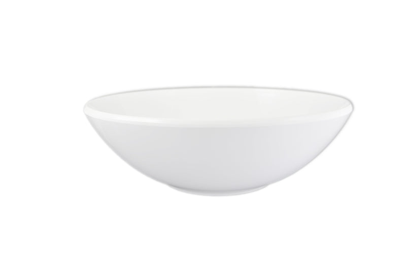 Thunder 96 oz, 11" Diameter, 3-1/2" Deep, Bowl, Passion White, Melamine, NSF, Each