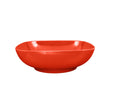 Thunder 128 oz, 11" x 11", 3-1/2" Deep, Round Square Bowl, Passion Red, Melamine, NSF, Each