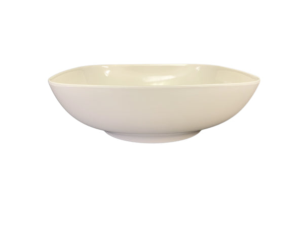 Thunder 128 oz, 11" x 11", 3-1/2" Deep, Round Square Bowl, Passion Pearl, Melamine, NSF, Each