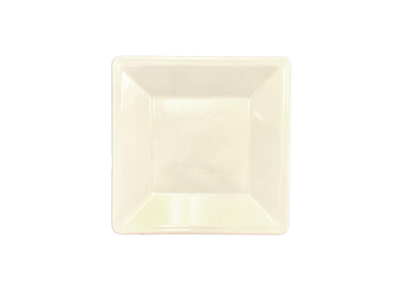 Thunder 8-1/4" x 8-1/4", 7/8" Deep, Square Plate, Passion Pearl, Melamine, NSF, Each