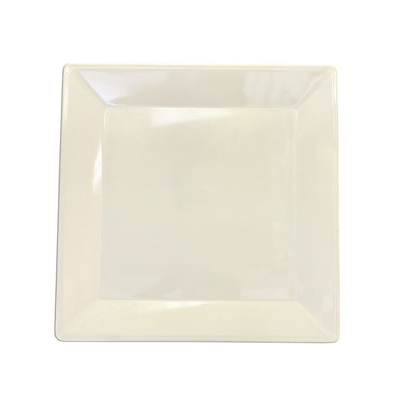 Thunder 13-3/4" x 13-3/4", 1-1/8" Deep, Square Plate, Passion Pearl, Melamine, NSF, Each