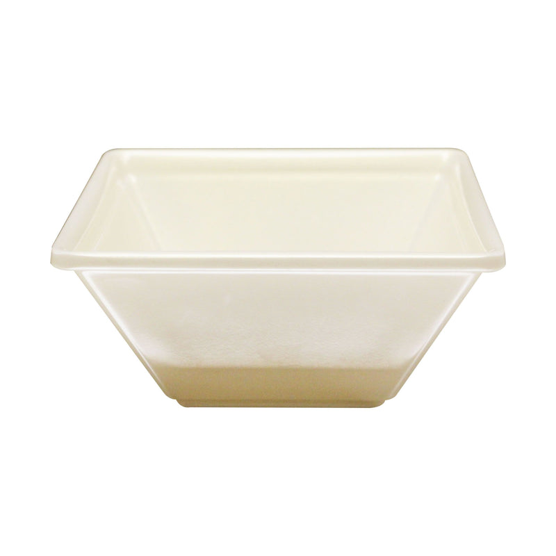 Thunder 8 oz, 4"x 4", 2" Deep, Square Bowl, Passion Pearl, Melamine, NSF, Each