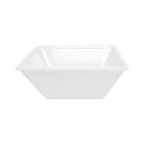 Thunder 8 oz, 4"x 4", 2" Deep, Square Bowl, Passion White, Melamine, NSF, Each
