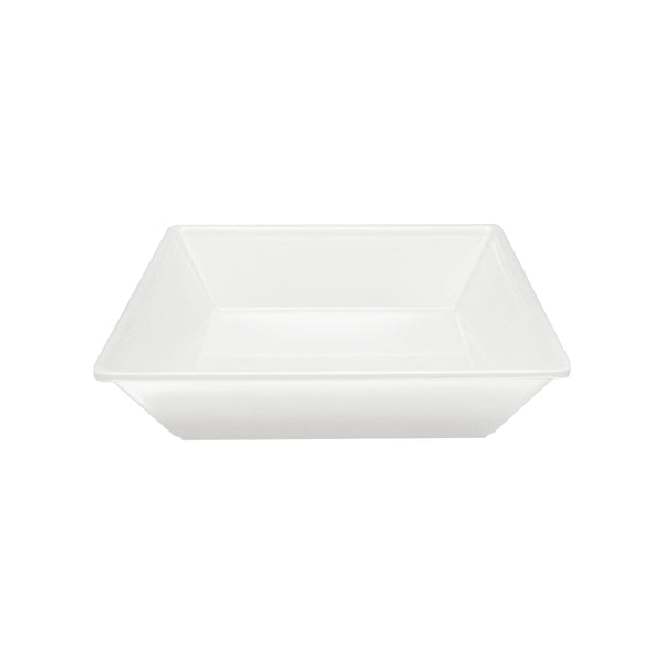 Thunder 80 oz, 10" x 10", 2-1/2" Deep, Square Bowl, Passion White, Melamine, NSF, Each