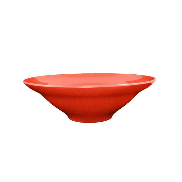 Thunder 70 oz, 13" Salad Bowl, 4 1/8" Deep, Passion Red, Melamine, NSF, Each