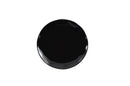 Thunder 8-1/8" Diameter, Round Salad Plate, Two Tone-Black Pearl & White, Melamine, NSF, Each
