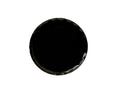 Thunder 16" Diameter, Round Plate, Two Tone-Black Pearl & White, Melamine, NSF, Each